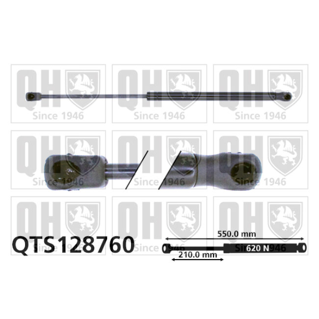 Vérin De Coffre Quinton Hazell Qts128760