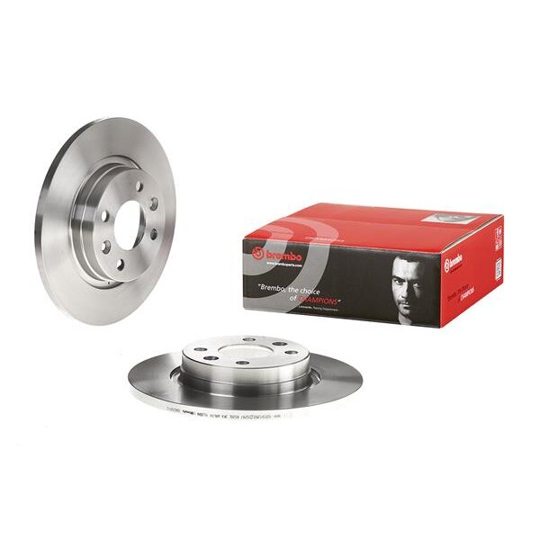 2 Disques De Frein Brembo 08.a268.10