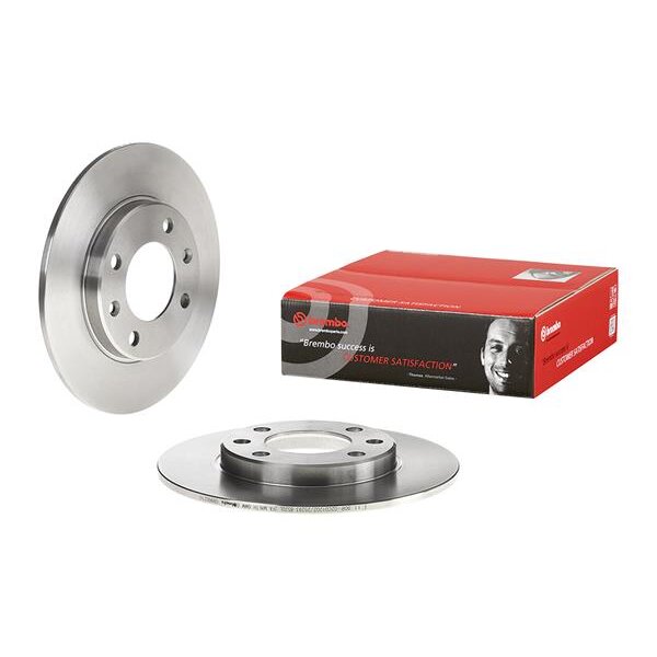 2 Disques De Frein Brembo 08.9602.10