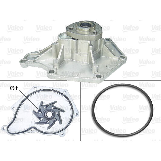 Pompe À Eau Valeo 506911