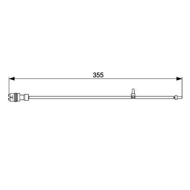 Témoin D'usure Bosch 1987473034