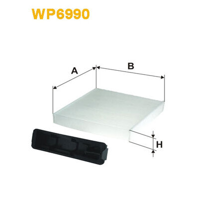 Filtre D'habitacle Standard Wix Wp6990