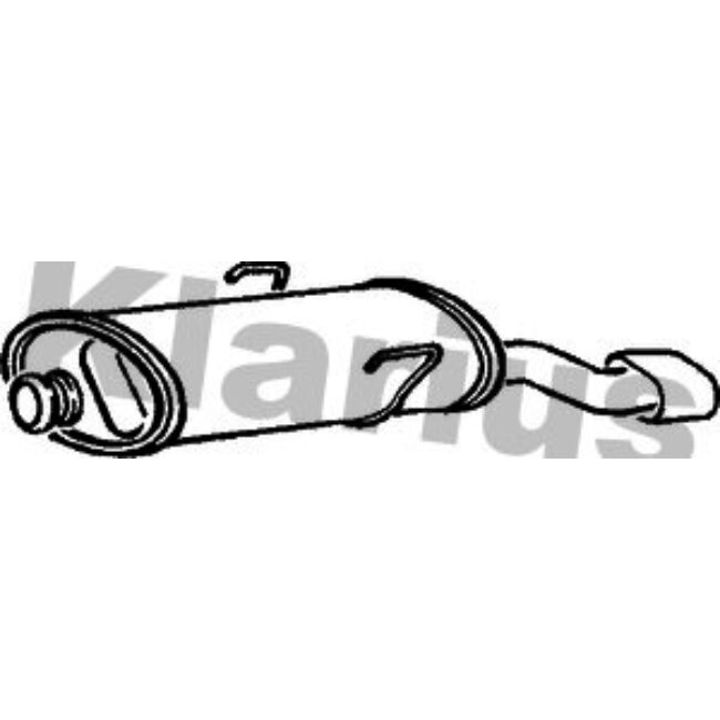 Silencieux Arrière Klarius 210527