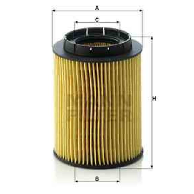 Filtre À Huile Mann-filter Hu932/6n