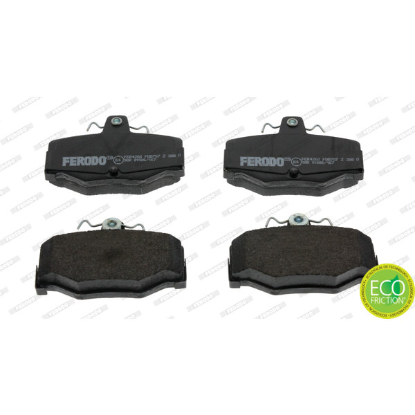 4 Plaquettes De Frein Ferodo Fdb707