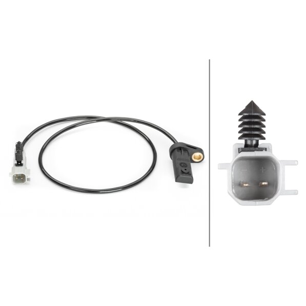 Capteur Abs Hella 6pu 230 040-371