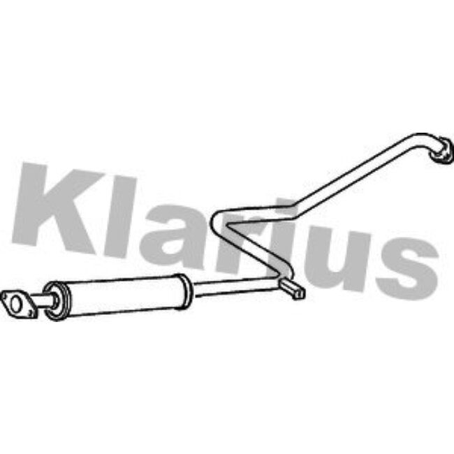 Silencieux Intermédiaire Klarius 260118