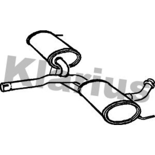 Silencieux Intermédiaire Klarius 220472