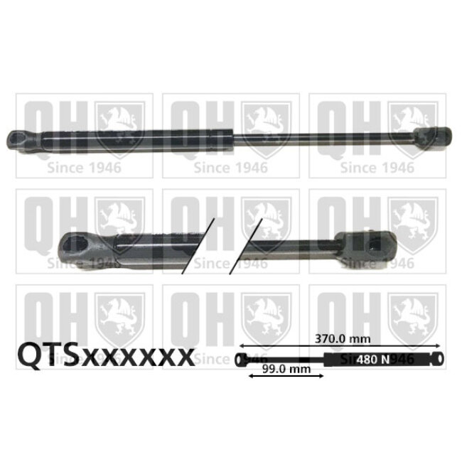 Vérin De Coffre Quinton Hazell Qts828337