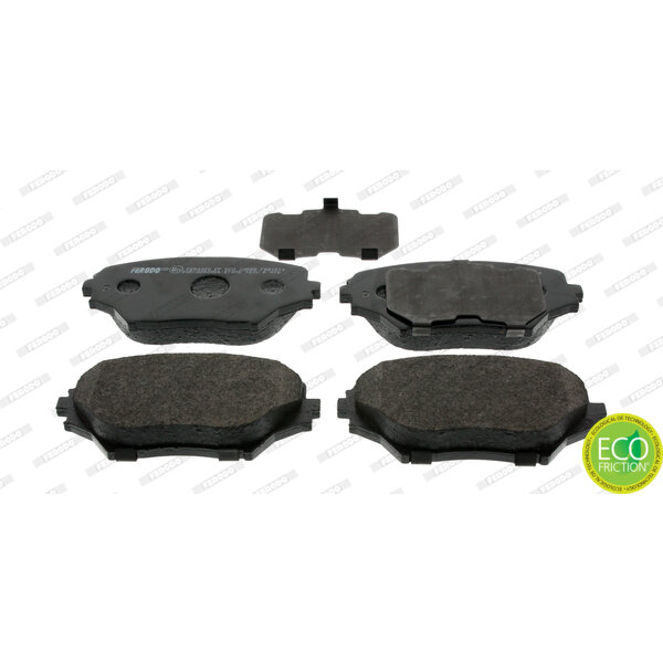 4 Plaquettes De Frein Ferodo Fdb1514