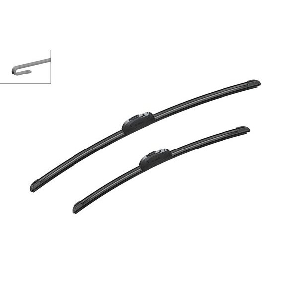 2 Balais D'essuie-glace Bosch Aerotwin Retrofit Ar607s