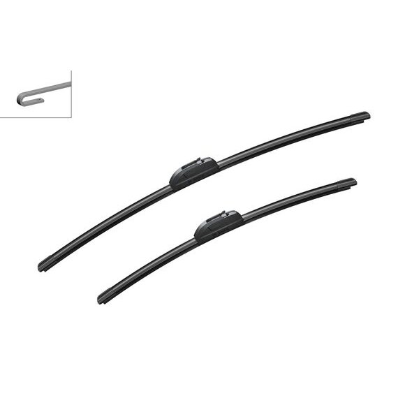 2 Balais D'essuie-glace Bosch Aerotwin Retrofit Ar608s