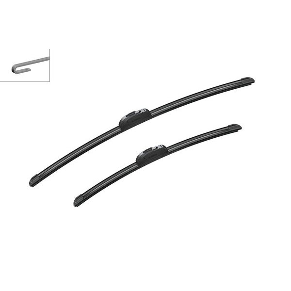 2 Balais D'essuie-glace Bosch Aerotwin Retrofit Ar602s 600mm/450mm