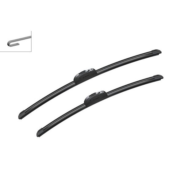 2 Balais D'essuie-glace Bosch Aerotwin Retrofit Ar533s