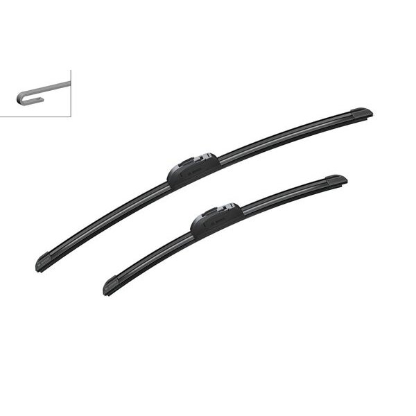 2 Balais D'essuie-glace Bosch Aerotwin Retrofit Ar552s