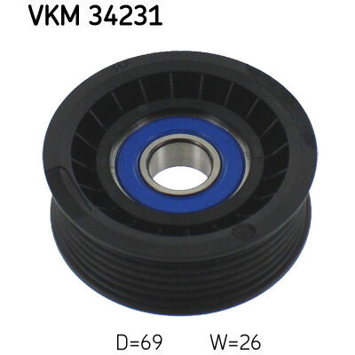 Galet Enrouleur De Courroie Skf Vkm 34231