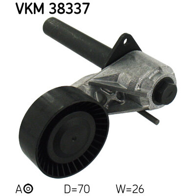 Galet Tendeur De Courroie Skf Vkm 38337