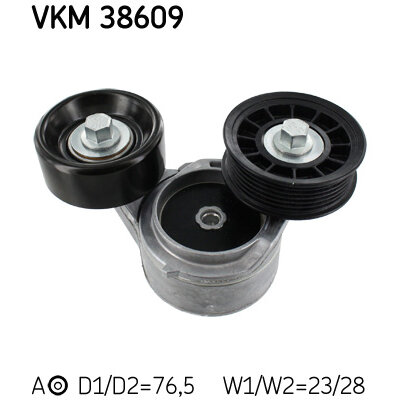 Galet Tendeur De Courroie Skf Vkm 38609