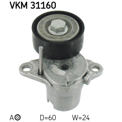 Galet Tendeur De Courroie Skf Vkm 31160