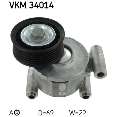 Galet Tendeur De Courroie Skf Vkm 34014