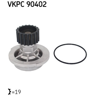 Pompe À Eau Skf Vkpc 90402