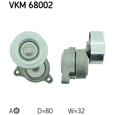 Kit Galet Tendeur Multi-V SKF VKM 32006 - Pour Courroie Accessoire, Avec Roulement