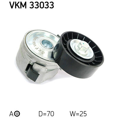 Galet D'accessoires Skf Vkm33033