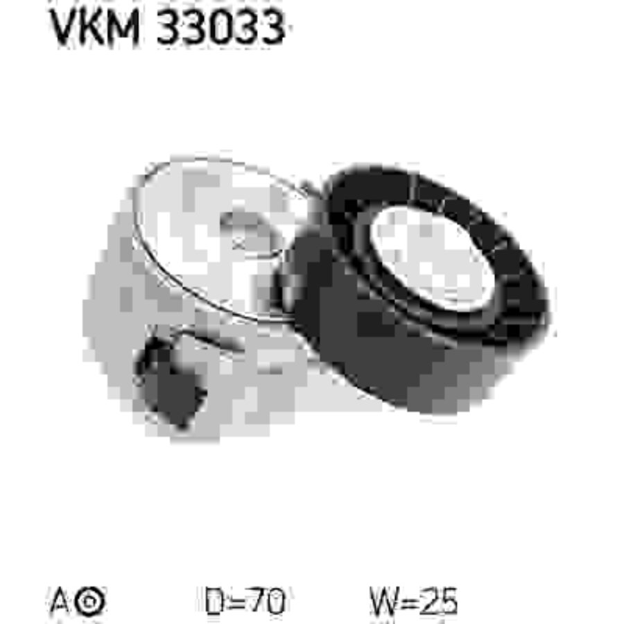 Galet D'accessoires Skf Vkm33033