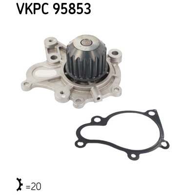 Pompe À Eau Skf Vkpc 95853