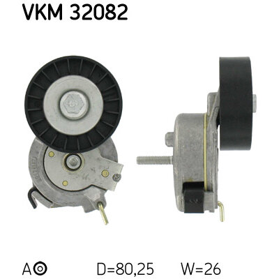 Galet Tendeur De Courroie Skf Vkm 32082
