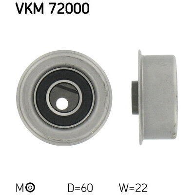 Galet De Distribution Skf Référence Vkm72000