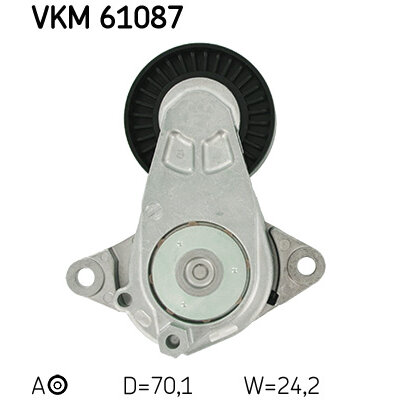 Galet Tendeur De Courroie Skf Vkm 61087
