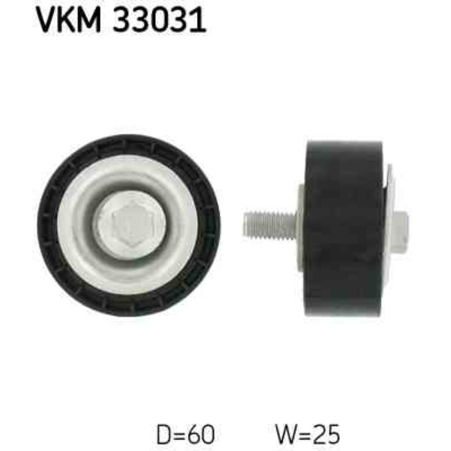 Galet D'accessoires Skf Vkm33031