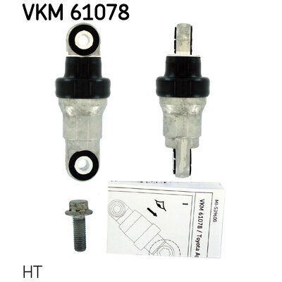 Galet Tendeur De Courroie Skf Vkm 61078