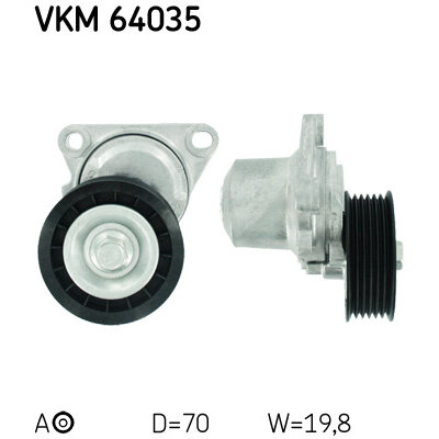 Galet Tendeur De Courroie Skf Vkm 64035