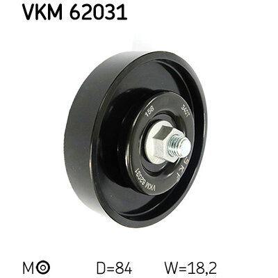 Galet Tendeur De Courroie Skf Vkm 62031