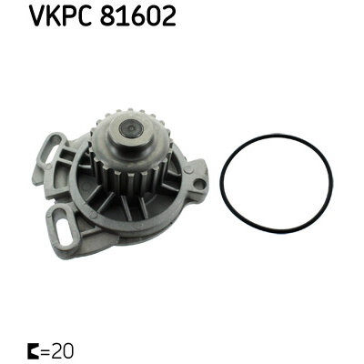 Pompe À Eau Skf Vkpc 81602