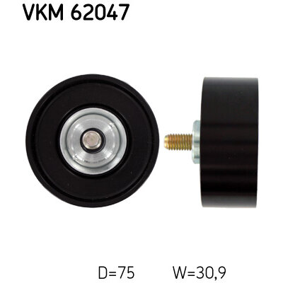 Galet Enrouleur De Courroie Skf Vkm 62047
