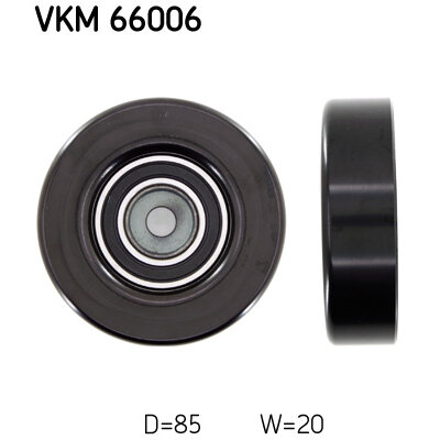 Kit Galet Tendeur Multi-V SKF VKM 66006 - Pour Courroie Accessoires, Avec Roulement Haute Qualité - 8