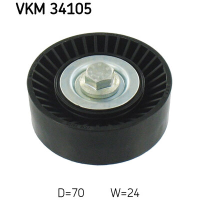 Galet Enrouleur De Courroie Skf Vkm 34105