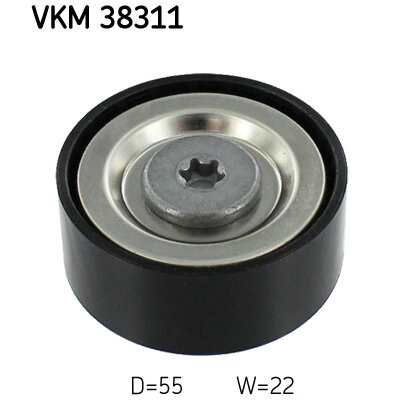Galet Enrouleur De Courroie Skf Vkm 38311