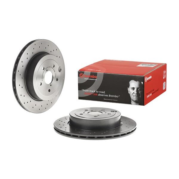 2 Disques De Frein Brembo 09.c829.11