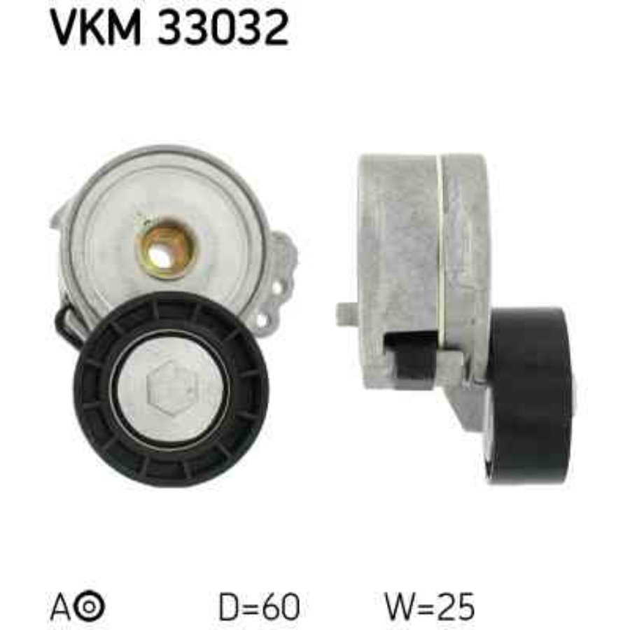 Galet D'accessoires Skf Vkm33032