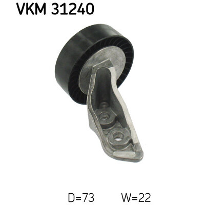 Galet Enrouleur De Courroie Skf Vkm 31240