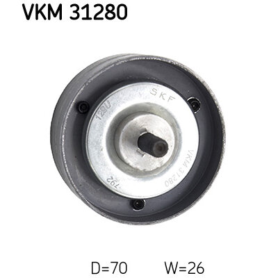 Galet Enrouleur De Courroie Skf Vkm 31280