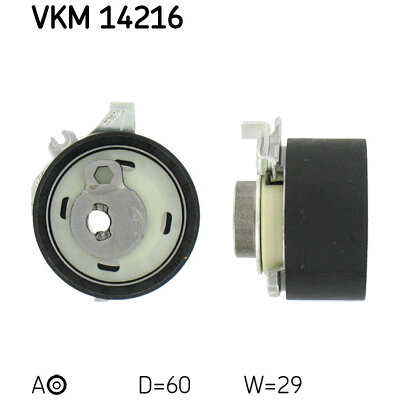 Galet Tendeur De Courroie Skf Vkm14216
