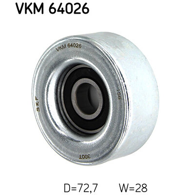 Galet Enrouleur De Courroie Skf Vkm 64026