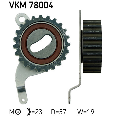 Galet Tendeur De Courroie Skf Vkm 78004