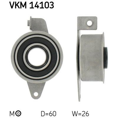Galet De Distribution Skf Référence Vkm14103