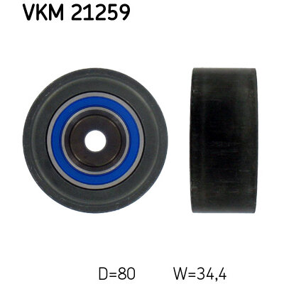 Galet Tendeur De Courroie Skf Vkm 21259